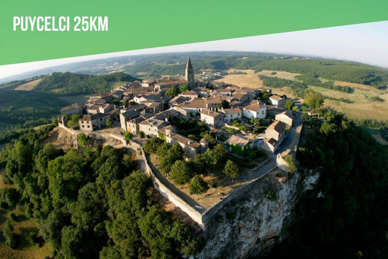 Le Cottage Duo Vigne Rouge Sauna Gaillac Entre Albi-Toulouse & Les Cottages Du Tarn Brens  Zewnętrze zdjęcie