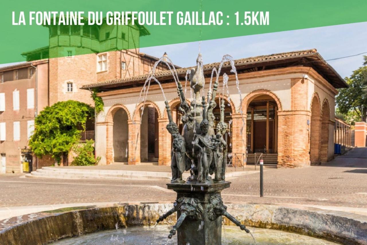 Le Cottage Duo Vigne Rouge Sauna Gaillac Entre Albi-Toulouse & Les Cottages Du Tarn Brens  Zewnętrze zdjęcie